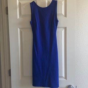 Open back midi dress